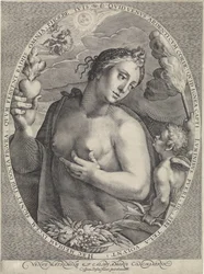 Wenus i Amor Venus Matrimonij i Calidj Amoris Conciliatrix (tytuł na obiekcie) Diana, Venus en Aurora (tytuł serii)