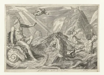 Neptunus poznany przez trytony Metamorfosen van Ovidius (tytuł serii)