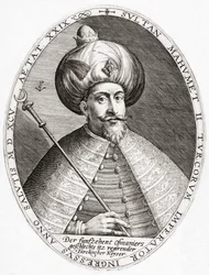 Mehmeda III. Sułtan, Imperium Osmańskie. Portret.