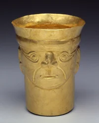 Kubek dwustronny, 900-1100 (złoty)