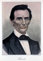 Abraham Lincoln, szesnasty prezydent Stanów Zjednoczonych, XIX wiek.