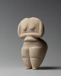 Ostateczna neolityczna postać kobieca, 4500-4000 pne (marmur)