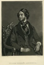 William Harrison Ainsworth, c.1841 (mezzotinta)
