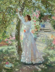 Ogród, ok. 1899 (olej na płótnie)