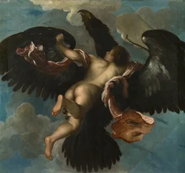 Gwałt Ganimedesa, ca. 1575