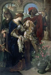 Otello, Desdemona i Emilia