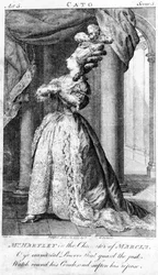 Pani Hartley jako Marcia w „Cato” Addisona, 1777