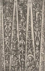 Projekt dla kanałów pancerza żłobkowanego, ca. 1515.