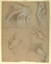 Rysunek, studium do filmu "Sprawiedliwość i Pe", 1878