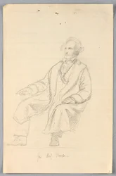 Rysunek, Studium dla "Grupy naukowej", 1858 r.