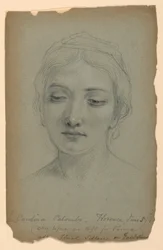 Rysunek, studium do filmu "Złotnik", 5 czerwca 1883 r.