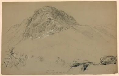Patrząc na południe, Mount Mansfield, Vermont