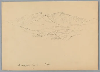 Góra Mansfield z okolic Stowe, Vermont