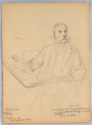 Studium do portretu pana Morrisa K. Jesup, Esq.