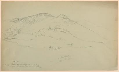 Góra Welch w Waterville i Thornton, New Hampshire, od Sandwich Notch Road, Campton