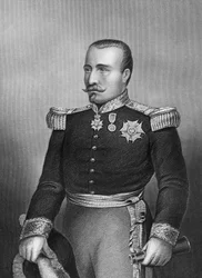 Generał Bosquet, żołnierz francuski, 1857