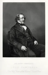 John Campbell, 1. baron Campbell, brytyjski liberalny polityk i prawnik, ok. 1880 r
