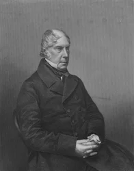 Szanowny hrabia Aberdeen, K.G., lata 50. XIX wieku.