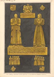 Talerz mosiężny dla dr Jamesa Goode