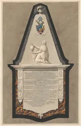 Pomnik Fysha Deburgha z Drayton Church