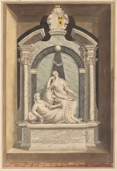 Grób pani Susannah Thomas i Dame Dorothy Thomas z Hampton Church