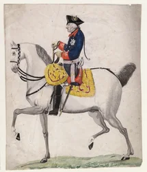 Fryderyk II de Prusse dit Frederic le Grand - Fryderyk II Pruski - Chodowiecki, Daniel Nikolaus