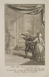 Hamlet widzi zjawę swojego ojca