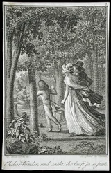 Ilustracja do „Almanachu Beckera na rok 1798”