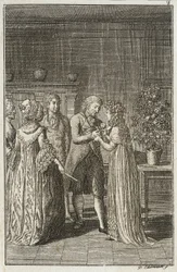 Ilustracja do „Almanachu Beckera na rok 1800”