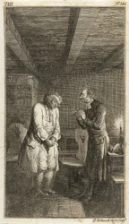 Ilustracja do „Leonarda i Gertrudy, czyli obyczajów wiejskich” Henry