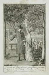 Ilustracja do kieszonkowej książki Beckera na rok 1799