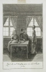 Ilustracja do kieszonkowego almanachu Beckera na rok 1799