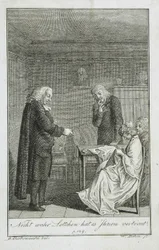Ilustracja do kieszonkowej książki Beckera na rok 1799