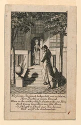 The Hipocritical Friend, Ilustracja do „Königl: Grosbrit [anian] kalendarz genealogiczny na rok 1780 Lauenberg autorstwa J.G. Berenberga”