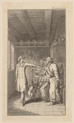 Ilustracja tytułowa do utworu O. Goldsmitha „Vicar of Wakefield”