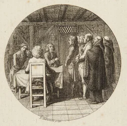 Winieta tytułowa do „Męczenników prawdy”