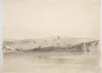 Hexham, c.1916 (węgiel na papierze)