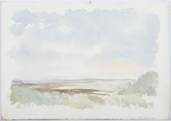 Święta Wyspa, 1893 (ołówek i wc na papierze)