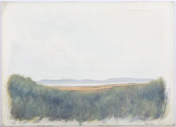 Święta Wyspa, 1893 (ołówek i wc na papierze)