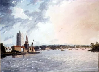 Regaty w Battersea (olej)