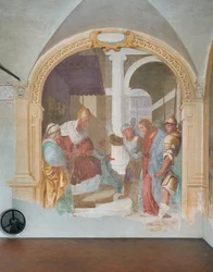 Chrystus przyprowadzony przed Kajfasza