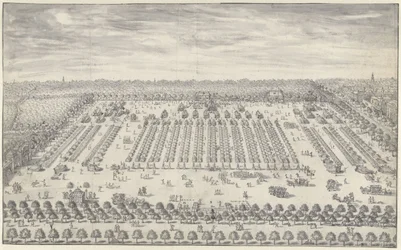 Obóz w pobliżu Hagi, 1742