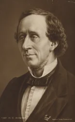 Hans Christian Andersen (1805-1875), duński pisarz i poeta