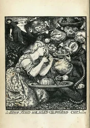 Frontyspis targu goblińskiego i inne wiersze Christiny Rossetti, 1861-1862