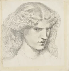 Portret Annie Miller, lata 60. XIX wieku