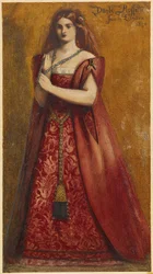 Red Dressed