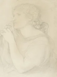 Studium Fanny Cornforth, 1863