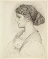 Popiersie profilowe Fanny Cornforth