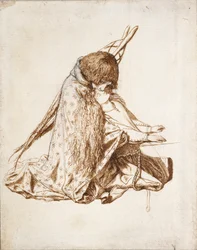 Św. Cecylia, ok. 1850 r.