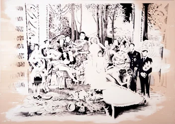 Święto Patelni, 2018 (olej na płótnie)